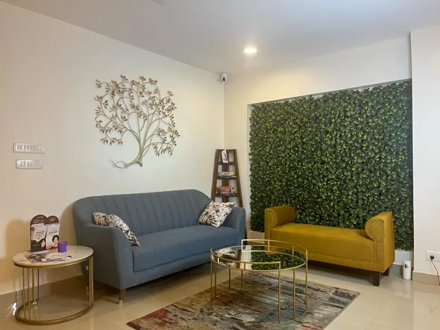 Clinic Waiting Area results at Metphi Clinic Indiranagar Bangalore
